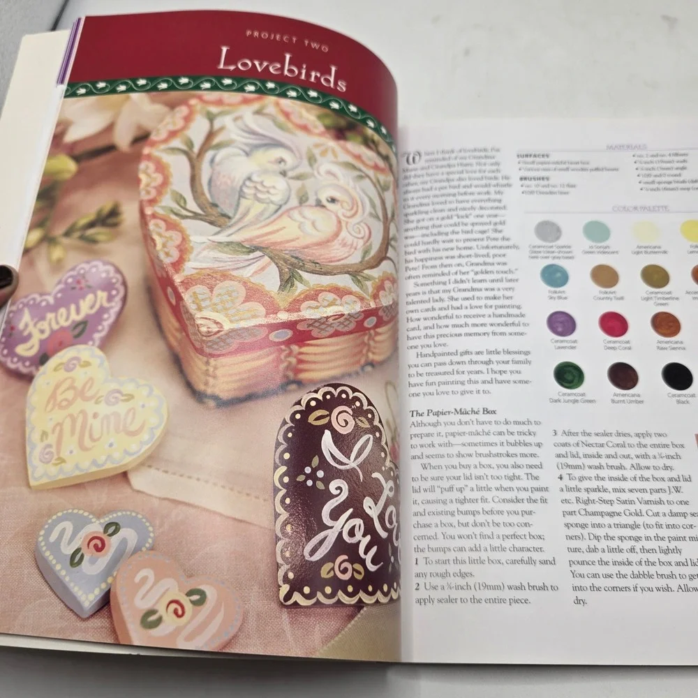 North Light Books Painting Tiny Treasures Cindi Gordon Acrylic Miniature Art